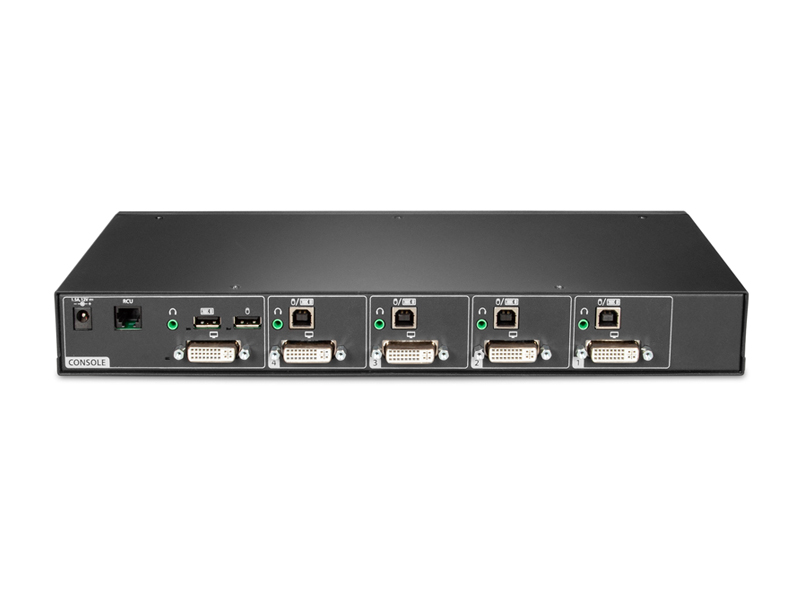 SC840 Vertiv Cybex SC800 Series Secure Desktop KVM Switch | 4 Port | DVI-I Image